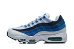 Nike Air Max 95 Sneakers White Blue Green