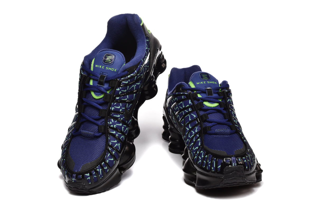 Nike Shox TL Sneakers Blue Green Black