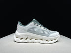 On Cloudtilt Remix Sneakers in White and Green