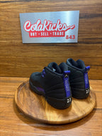 Jordan 12 Retro Black Dark Concord (GS)