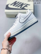 Nike Air Force 1 '07 Low White Navy Sneakers
