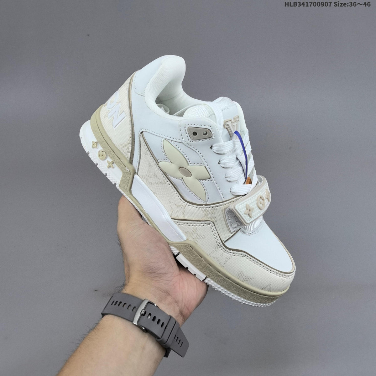 Louis Vuitton LV Trainer-Style Women's Platform Sneakers