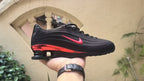Nike Shox-Style Low-Top Sneakers with Spring Heel