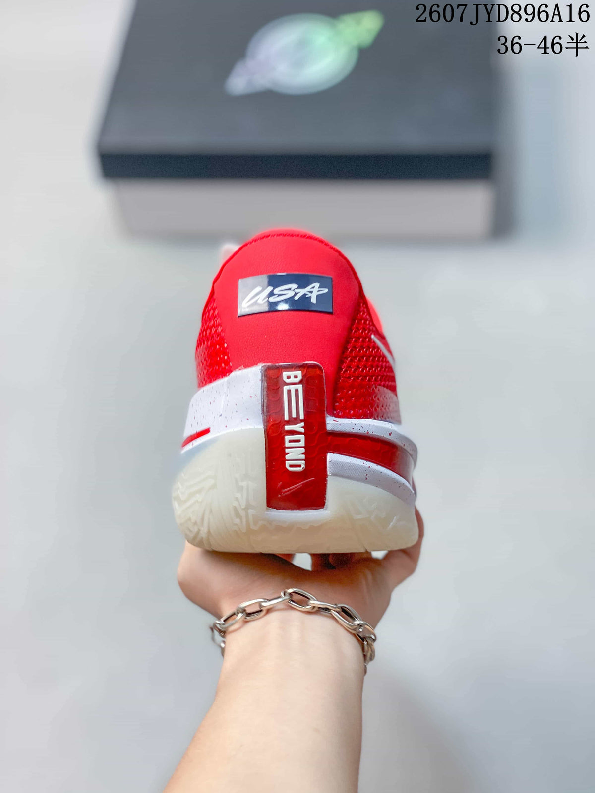 Nike Air Zoom G.T. Cut EP Basketball Shoes Red White Blue