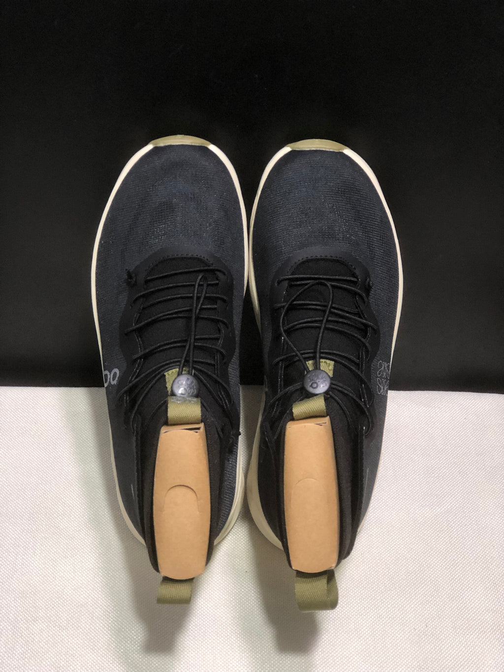 On Cloudtilt Hi LOEWE High-Top Sneakers Black Oatmeal Olive