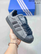 Adidas Superstar Sneakers Grey Black 2607JGD766A16