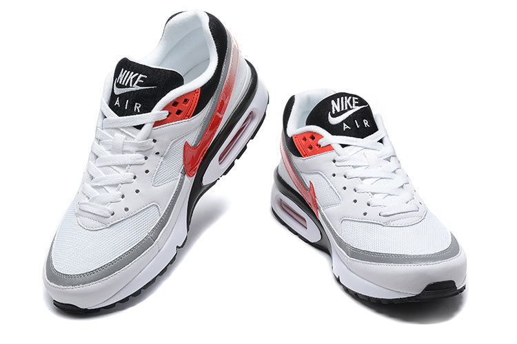 Nike Air Max BW White and Red Sneakers