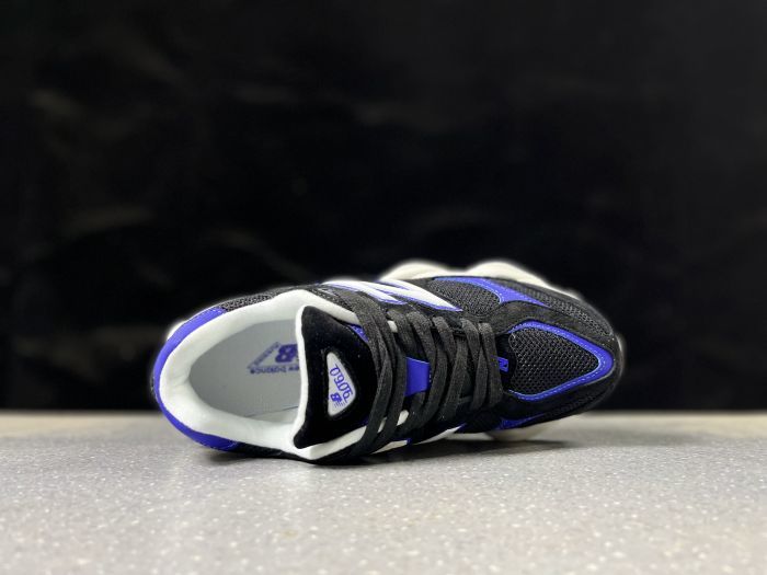New Balance 9060 U9060EEO Black and Purple Sneakers