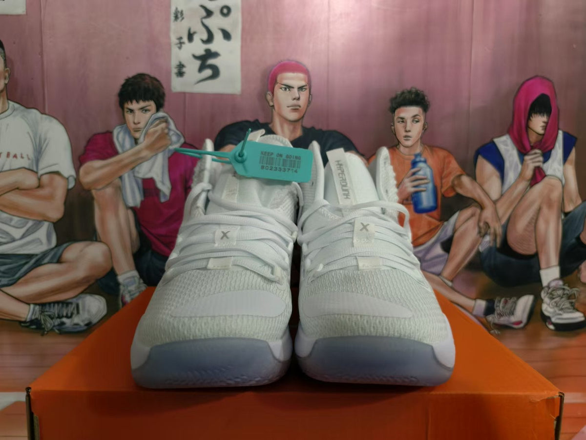 Nike Hyperdunk X White High-Top Basketball Shoes