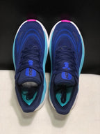 HOKA Arahi 8 Running Shoes, Navy Blue and Aqua