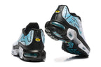 Nike Air Max Plus White and Teal Sneakers