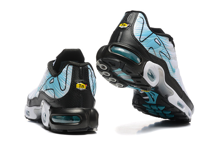 Nike Air Max Plus White and Teal Sneakers