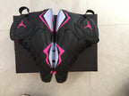 Jordan Air Jordan 7 Black and Pink High-Top Sneakers