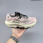 Salomon Ultra Glide 4 Trail Running Shoes, Pink and Cream