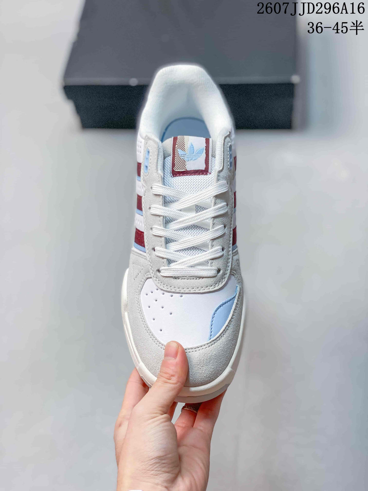 adidas Originals Tekkira Cup Sneakers White Red Blue 07JJD296A16