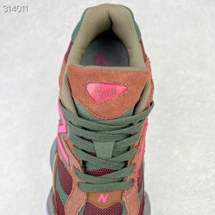 New Balance 9060 U9060BUR Burgundy Green Sneakers
