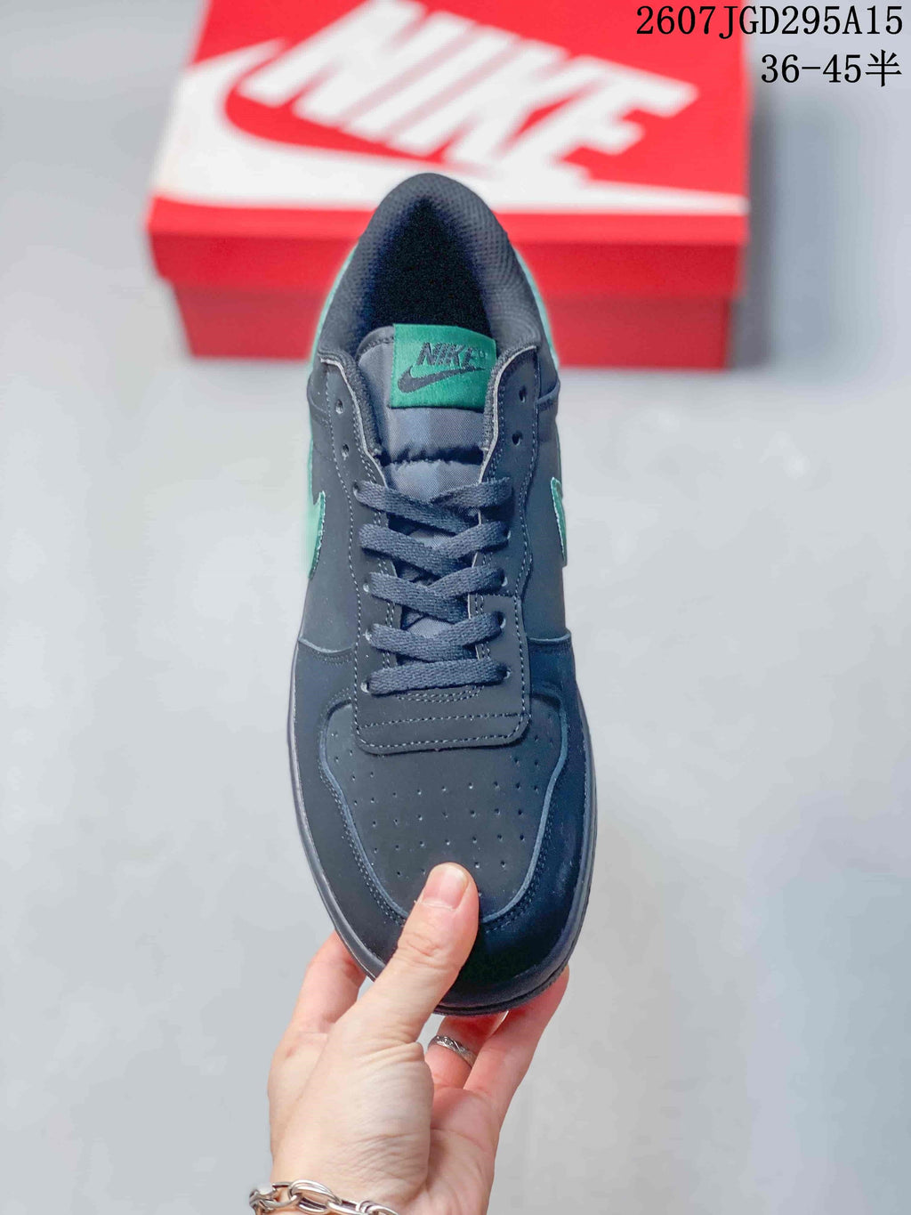 Nike SB Dunk Low Pro Sneakers Black Mint 2607TGD295A15