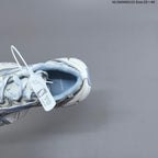 Balenciaga Phantom Sneaker in White and Light Blue, Style 825597