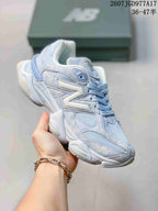 New Balance 9060 Light Blue Mesh Sneakers
