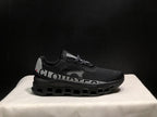 On Cloud X Sneakers in Black and Silver