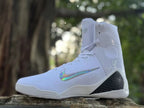 Nike Kobe 9 Elite High Halo White Basketball Shoes