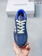 Premiata Lander Trainers Navy White 712800TIT