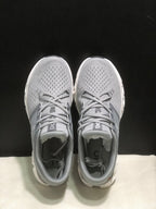 On Cloud X 4 Sneakers in Alloy and Ivory