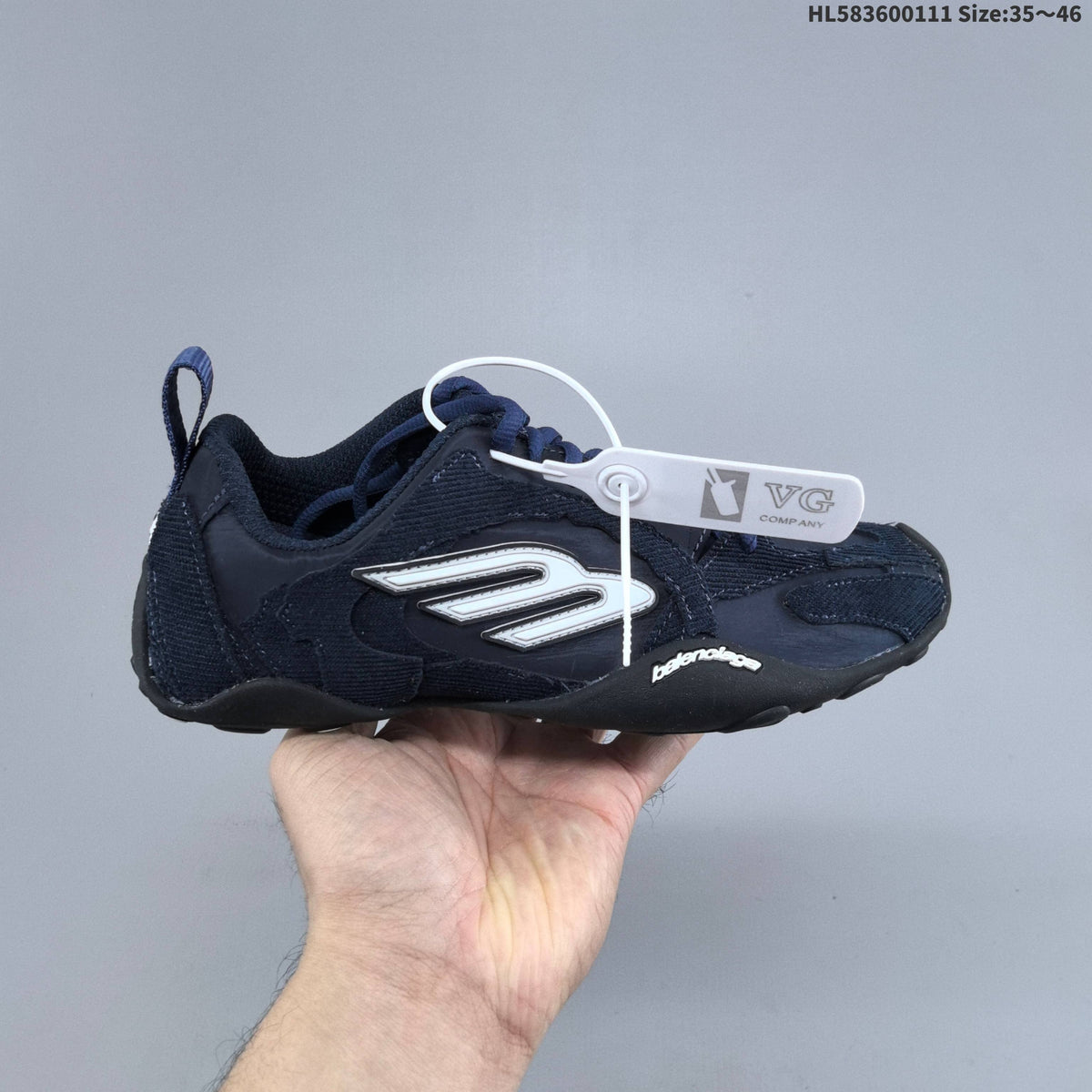 Balenciaga Track Sneaker Black and Taupe HL583600111