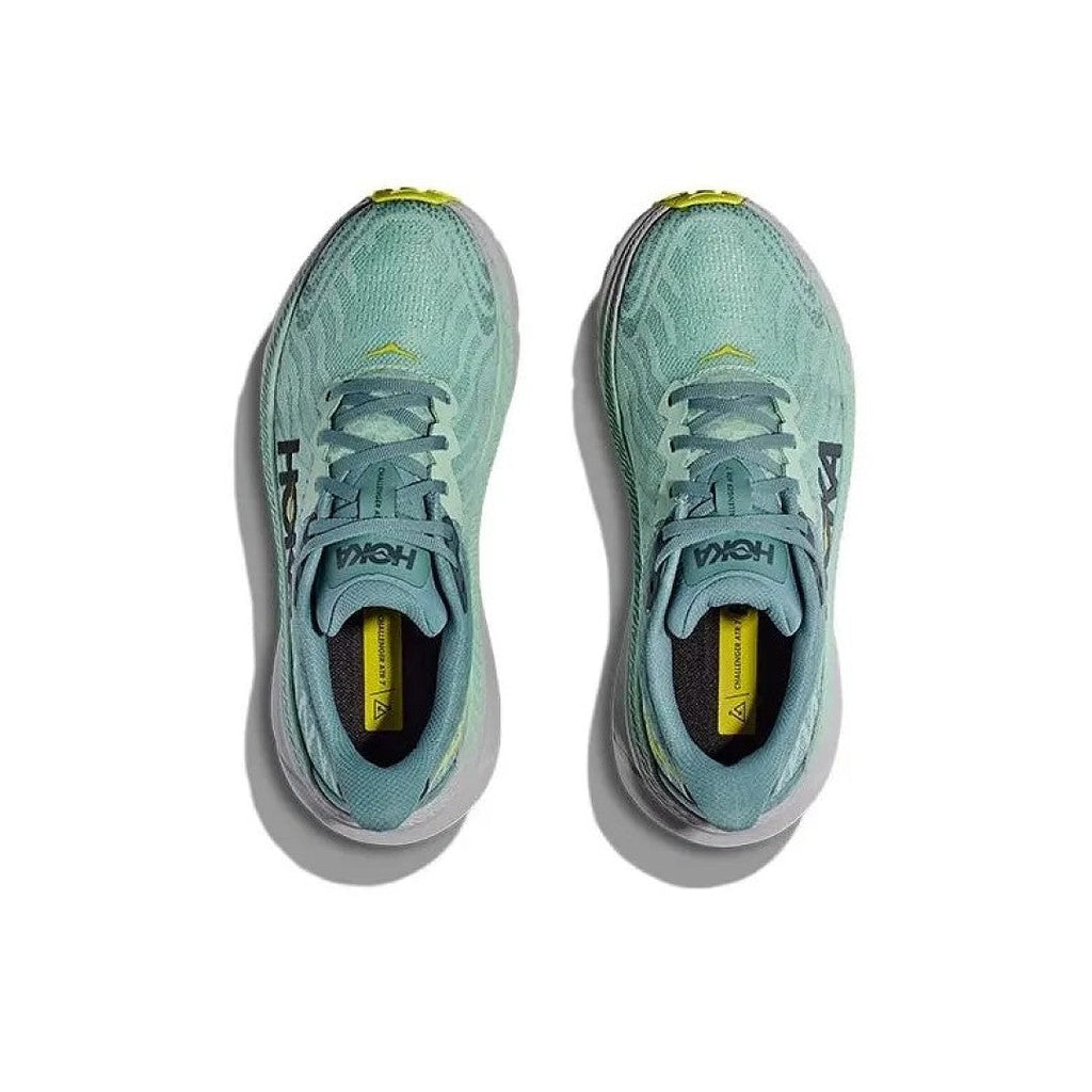 HOKA Challenger 7 Trail Running Shoes in Teal