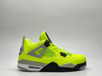 Air Jordan 4 Fluorescent Green Sneakers