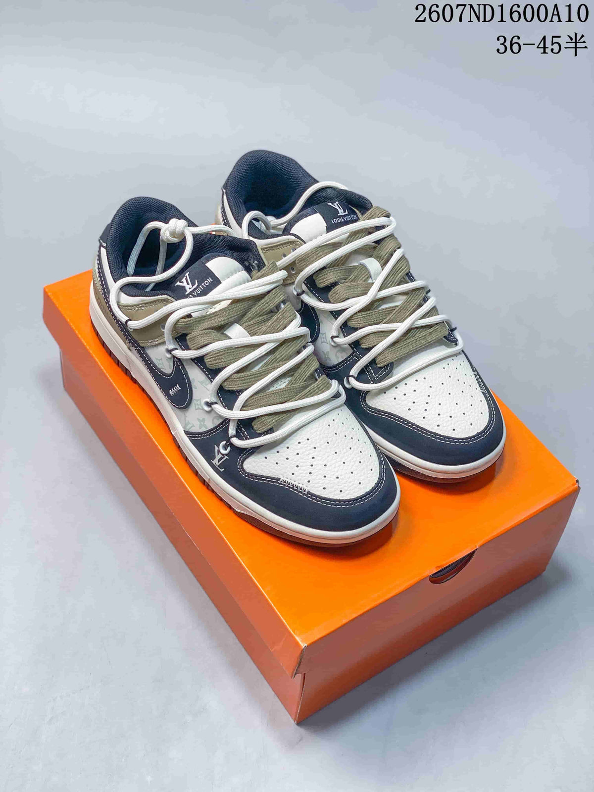 Nike SB Dunk Low Navy Cream Olive 2607ND1600A10