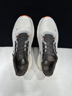 On Cloudtilt Sneakers in Gray and Apricot
