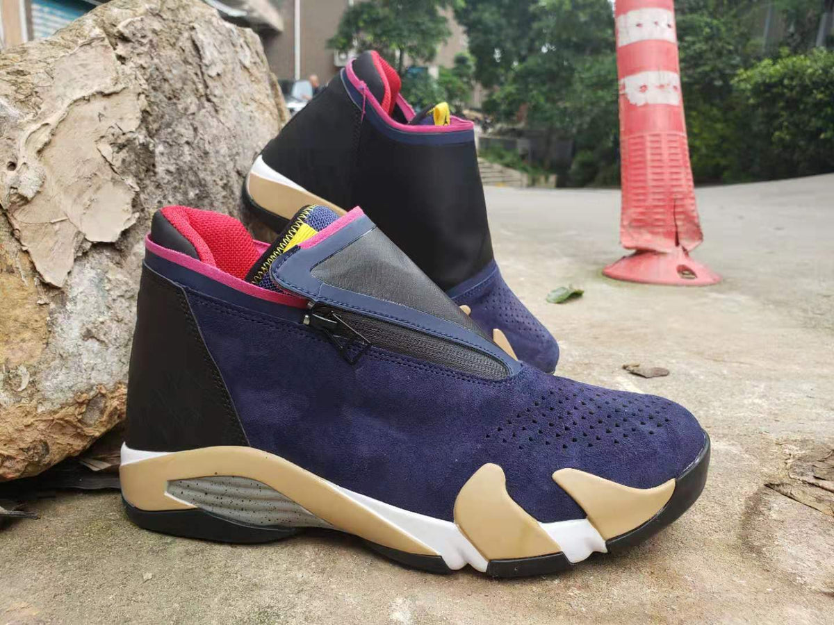 Jordan 14 Zip High-Top Sneakers in Three Colorways