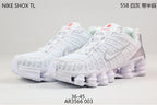 Nike Shox TL Sneakers in Black and Gold