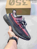 Adidas Yeezy Knit Sneakers with Ribbed Sole