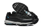 Nike Air Max Black and Blue Sneakers