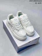 MLB Chunky Liner MID Sneakers White and Lavender