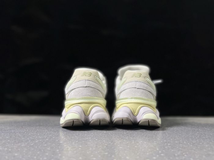 New Balance 9060 Sneakers in Cream and Pale Yellow U9060EEP