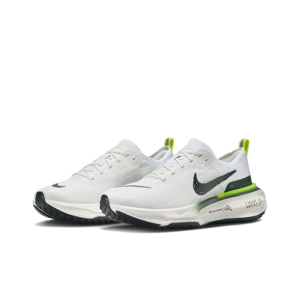 Nike ZoomX Invincible Run 3 Running Shoes White Green FZ4018-100