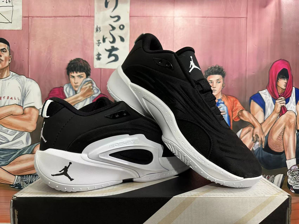 Jordan Black and White Basketball Shoes