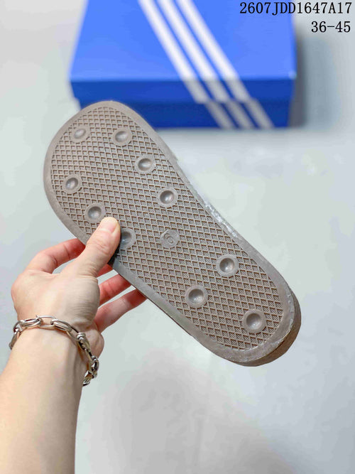 adidas Adimule Slip-On Clogs Brown JQ4367