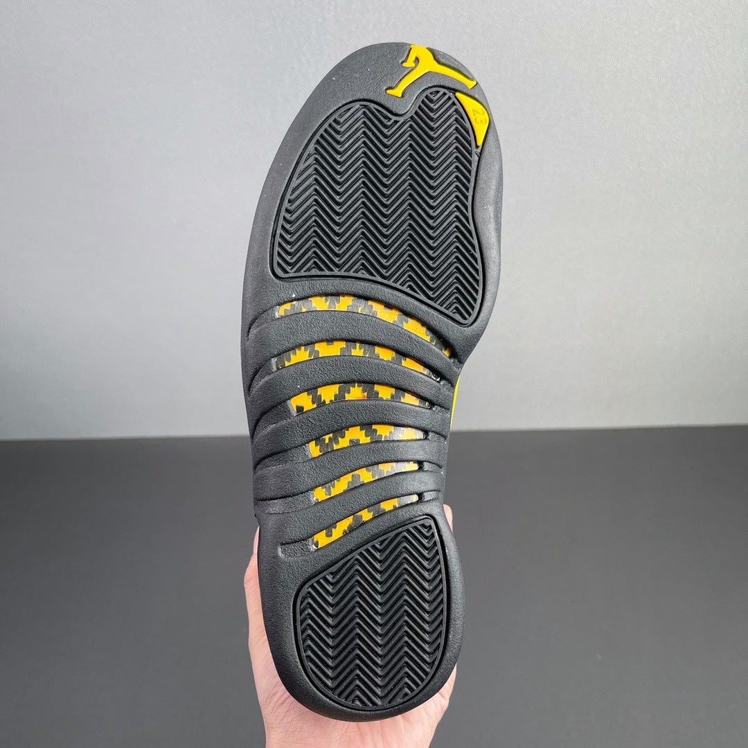 Air Jordan 12 Retro Black Taxi Sneakers CT8013-071