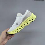 On Cloudmonster 3 Running Shoes White Grey