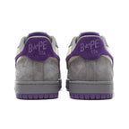 BAPE SK8 Sta Sneakers White Purple