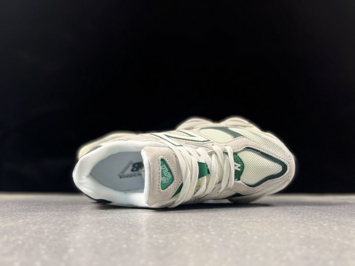 New Balance 9060 U9060EEG Sneakers in Cream and Green
