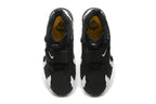 Nike Air More Uptempo Black White Gold Sneakers