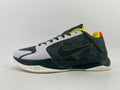 Nike CD4991-300 Basketball Sneakers, Dark Green and Yellow