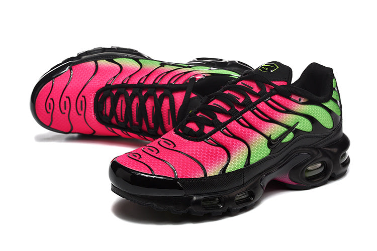 Nike Air Max Plus Sneakers in Pink and Green