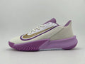 Nike Precision 7 White Purple Gold Basketball Shoes