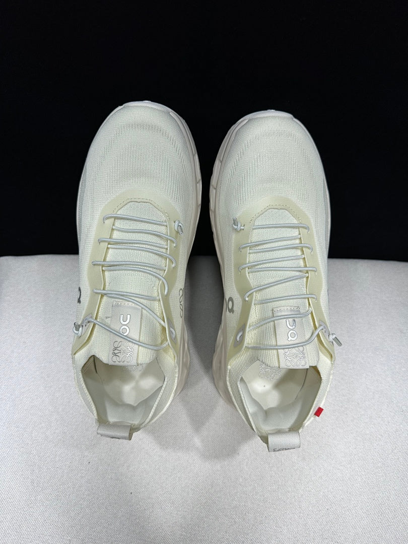 On x LOEWE Cloudtilt Sneakers in Beige